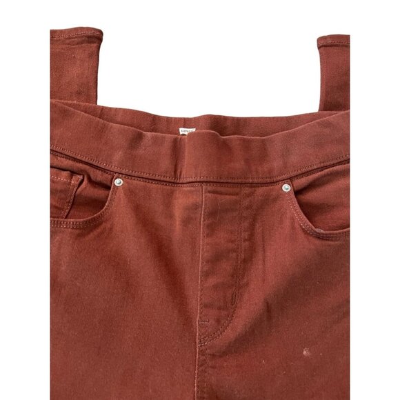 Levis Shaping Legging Size 28 Brown Denim Mid Rise High Stretch Super Skinny - Picture 3 of 10